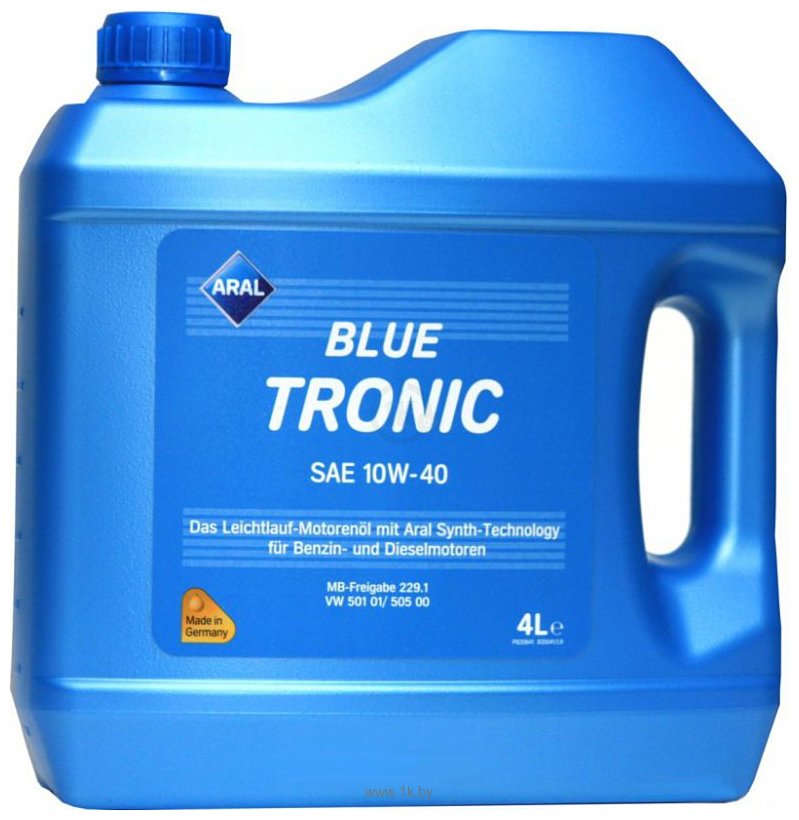 Фотографии Aral Blue Tronic SAE 10W-40 4л