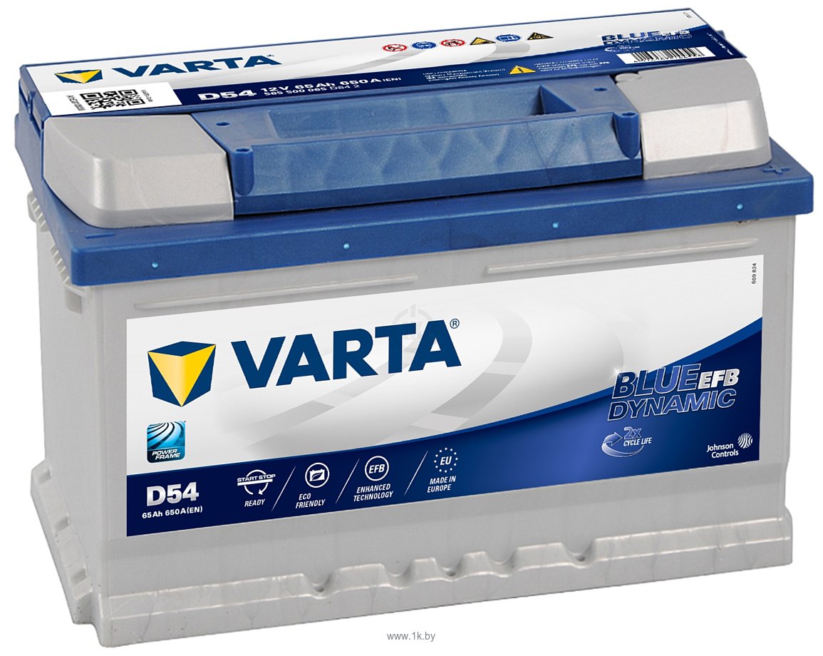 Фотографии Varta Blue Dynamic EFB 565 500 065 (65Ah)