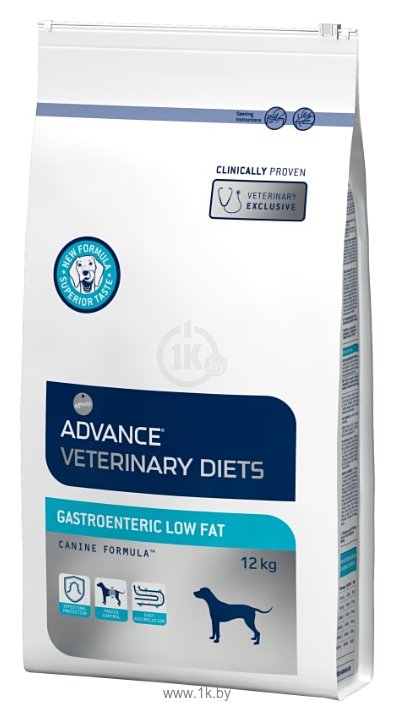 Фотографии Advance Veterinary Diets (12 кг) Gastroenteric Low Fat Canine Formula