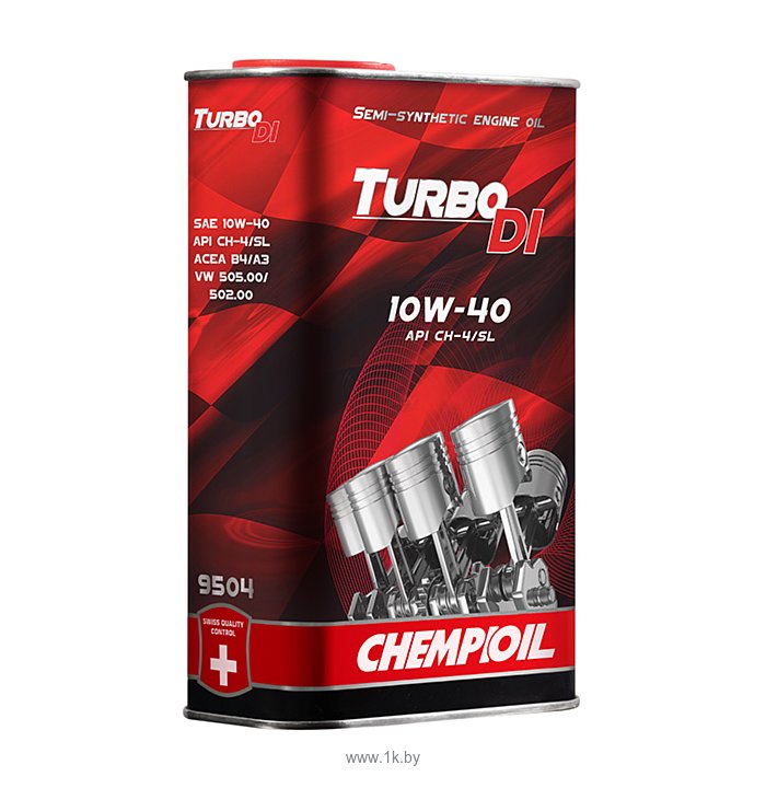 Фотографии Chempioil Turbo DI 10W-40 Metal 1л