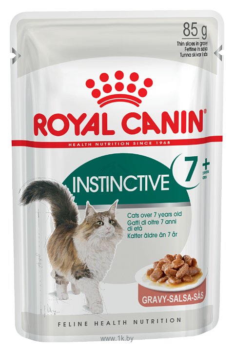 Фотографии Royal Canin (0.085 кг) 1 шт. Instinctive +7 (в соусе)