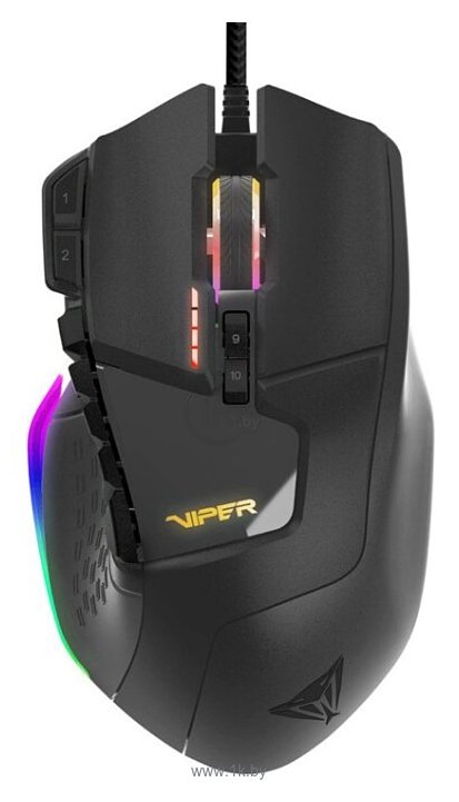 Фотографии Viper V570 RGB blackoutEdition Laser Gaming Mouse black USB