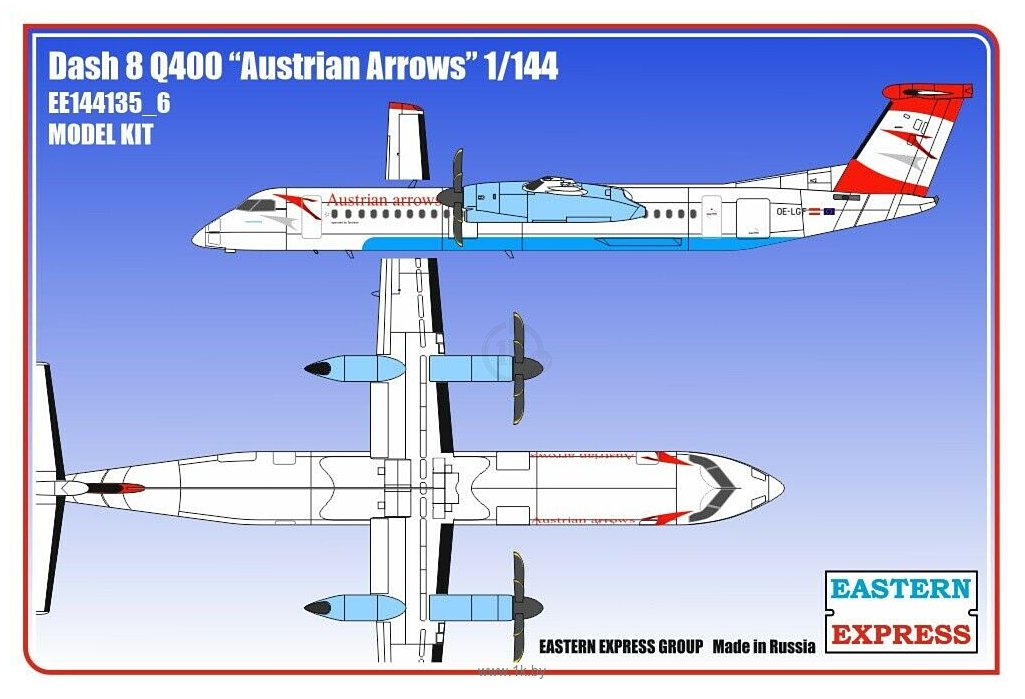 Фотографии Eastern Express Dash 8 Q400 Austrian Arrows EE144135-6