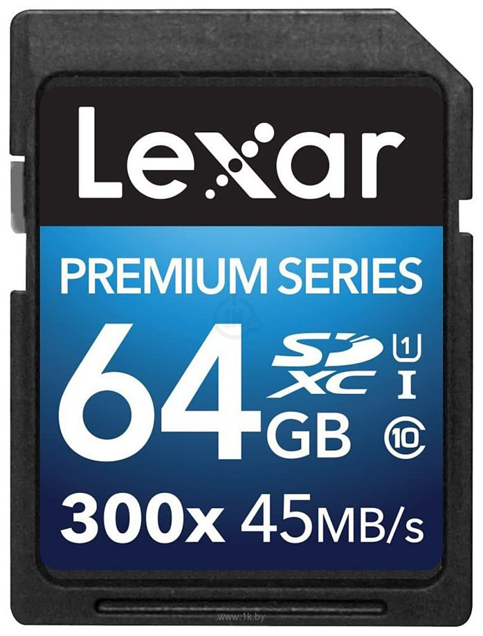 Фотографии Lexar Premium SDXC (Class 10) 64GB