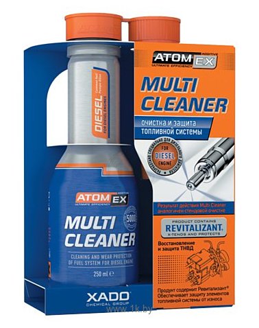 Фотографии Xado AtomEx Multi Cleaner (Diesel) 250ml