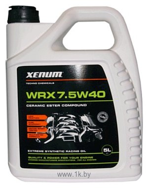 Фотографии Xenum WRX 7.5W-40 5л