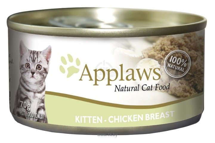 Фотографии Applaws Kitten Chicken Breast canned (0.07 кг) 24 шт.