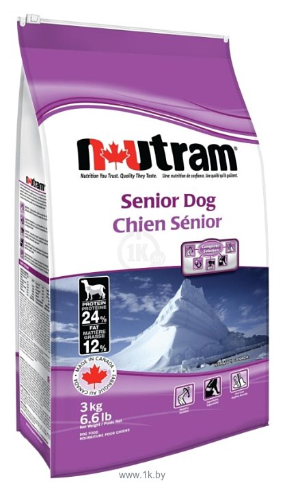 Фотографии Nutram Senior Dog (15 кг)