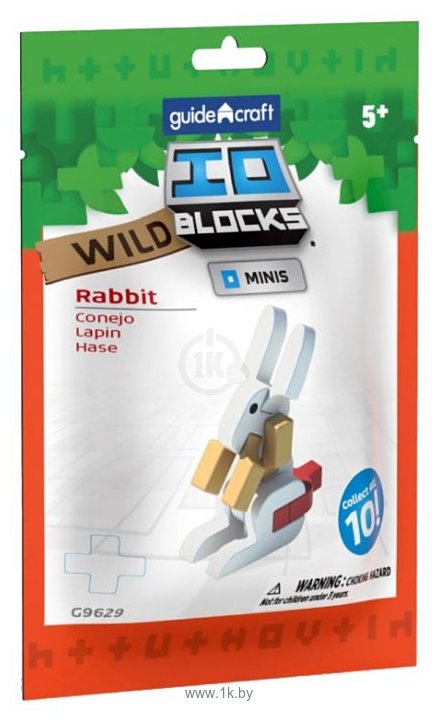Фотографии Guide Craft IO Blocks Minis G9629 Кролик