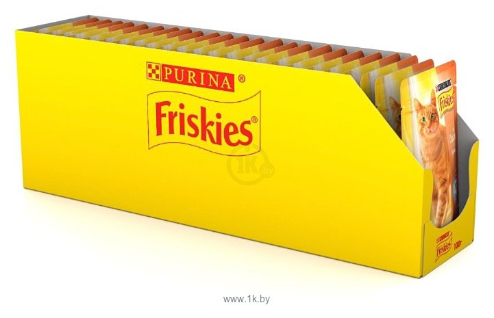 Фотографии Friskies (0.1 кг) 20 шт. Кусочки в подливе с Курицей