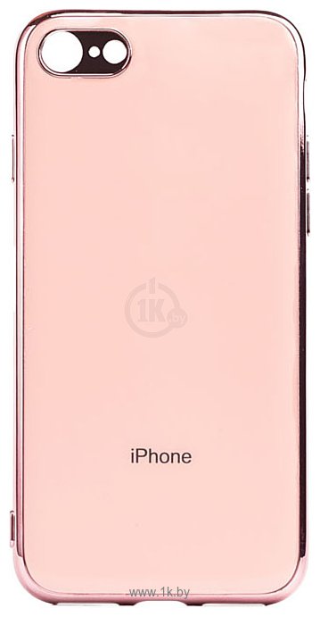 Фотографии EXPERTS Plating Tpu для Apple iPhone 7 (розовый)