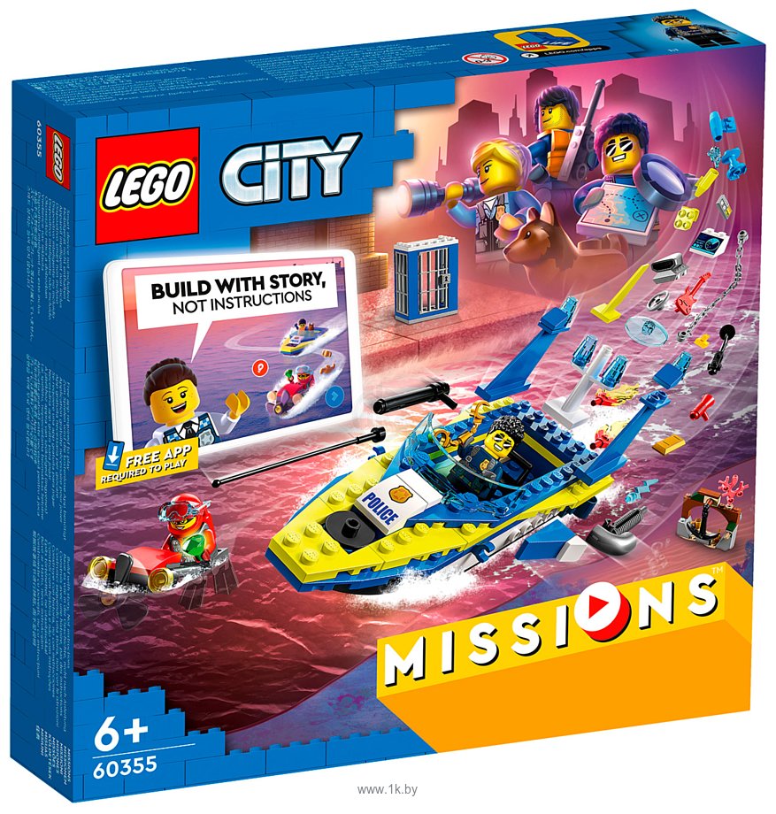 Фотографии LEGO City 60355 Детективные миссии водной полиции