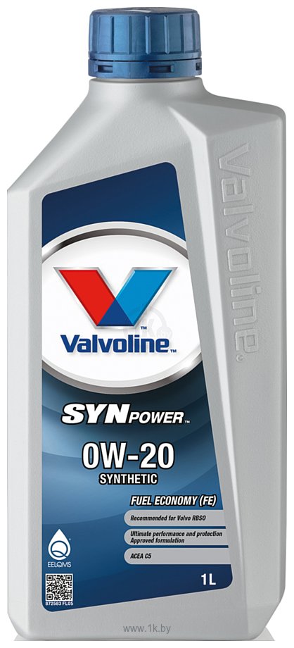 Фотографии Valvoline SynPower FE 0W-20 1л