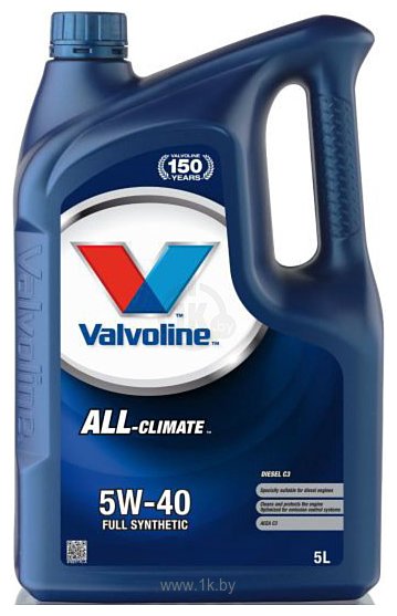 Фотографии Valvoline All-Climate C3 5W-40 5л