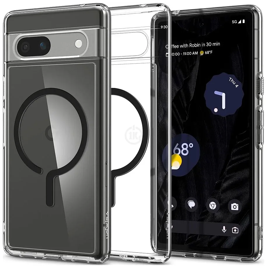 Фотографии Spigen Ultra Hybrid OneTap Ring для Pixel 7a ACS06868 (черный) Фотографии Spigen Ultra Hybrid OneTap Ring для Pixel 7a ACS06868 (черный)
