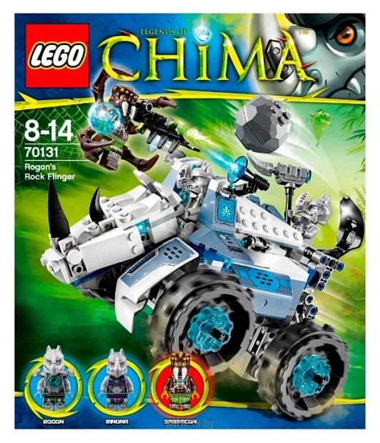 Фотографии LEGO Legends of Chima 70131 Камнемёт Рогона