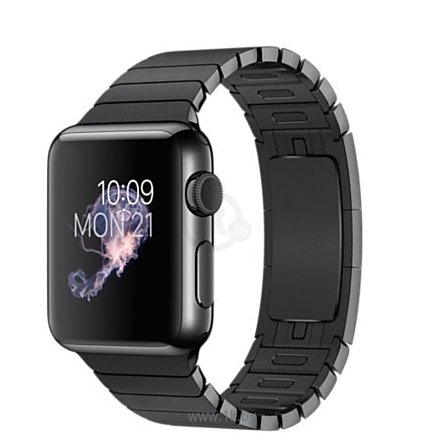 Фотографии Apple Watch 38mm Space Black with Space Black Link Bracelet (MJ3F2)