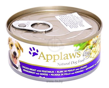 Фотографии Applaws Dog Chicken Breast with Vegetables canned (0.156 кг) 1 шт.
