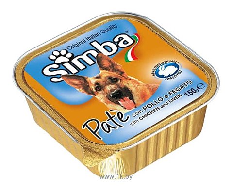 Фотографии Simba Паштет для собак Курица и печень (0.15 кг) 24 шт.
