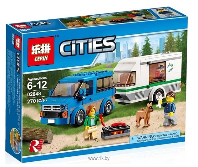 Фотографии Lepin City 02048 Фургон для путешествий