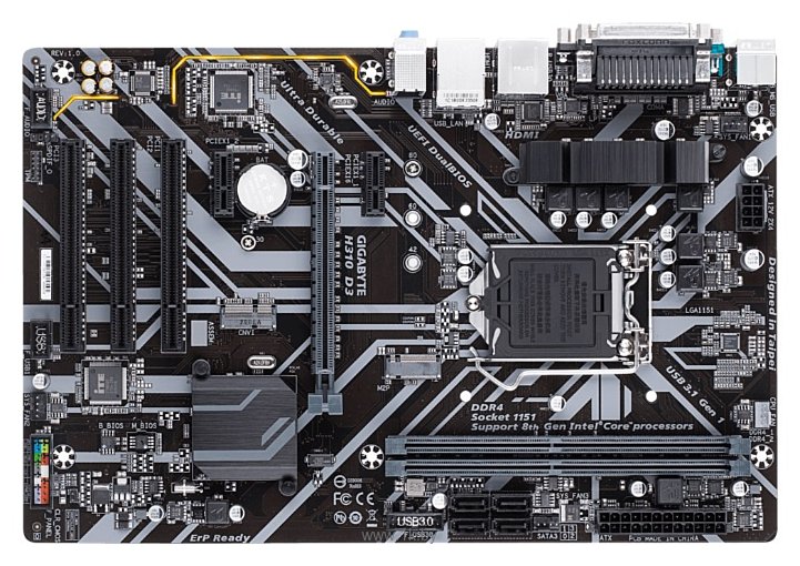 Фотографии GIGABYTE H310 D3 (rev. 1.0)