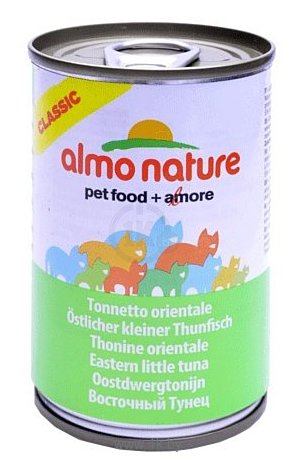 Фотографии Almo Nature Classic Adult Cat Eastern Little Tuna (0.14 кг) 1 шт.