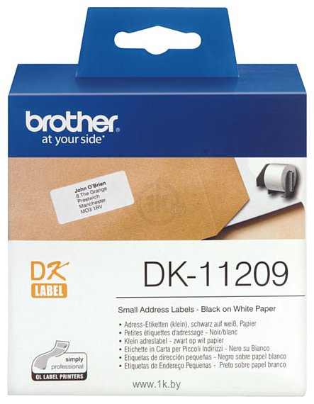 Фотографии Brother DK11209 (29x62 мм, 800 шт)