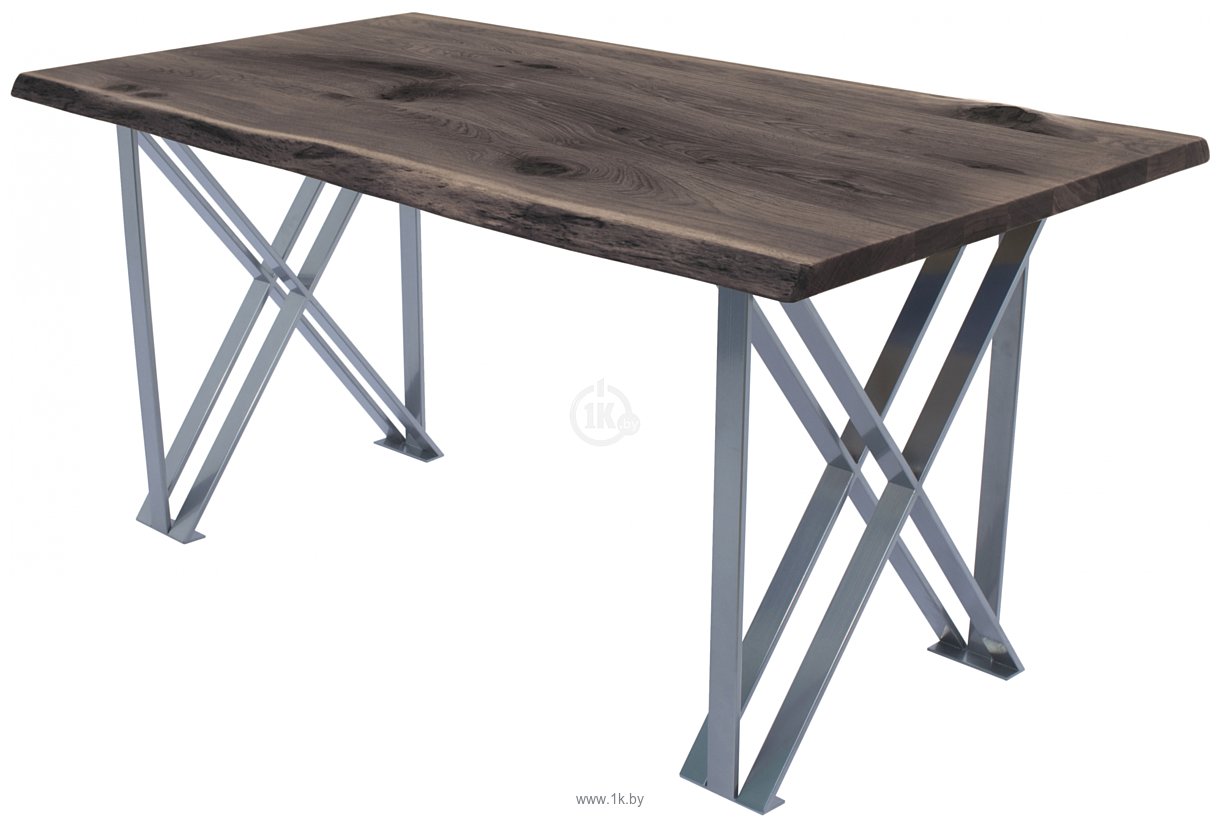 Фотографии Buro7 Призма 180 (с обзолом и сучками, дуб мореный/серебро) Фотографии Buro7 Призма 180 (с обзолом и сучками, дуб мореный/серебро)