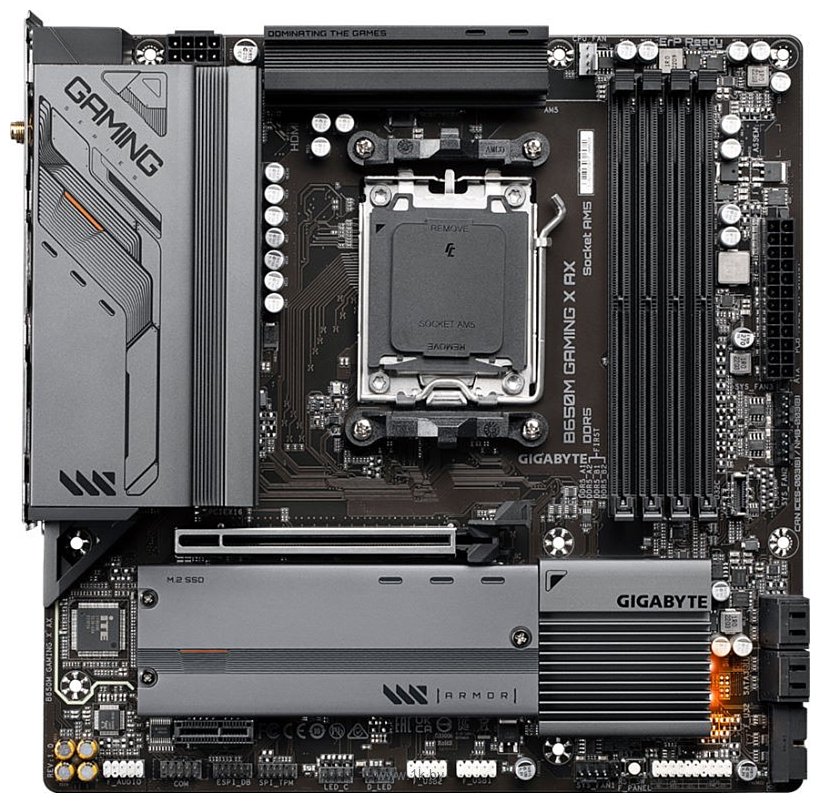 Фотографии Gigabyte B650M GAMING X AX (rev. 1.x)