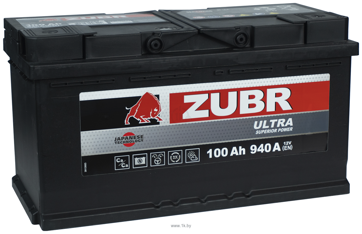 Фотографии Zubr Ultra Yuasa R+ Турция (100Ah)