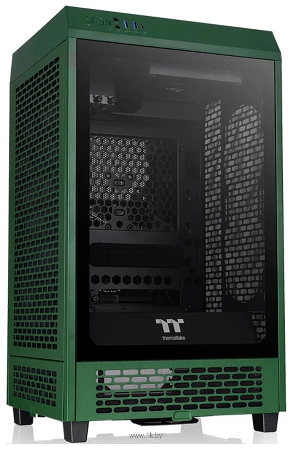 Фотографии Thermaltake The Tower 200 Racing Green CA-1X9-00SCWN-00