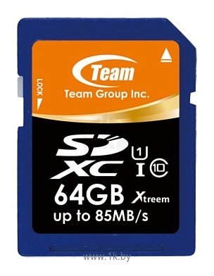 Фотографии Team Group Xtreem SDXC class 10 UHS-1 85MB/s 64GB