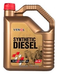 Фотографии Venol Synthetic Diesel 5W-40 1л
