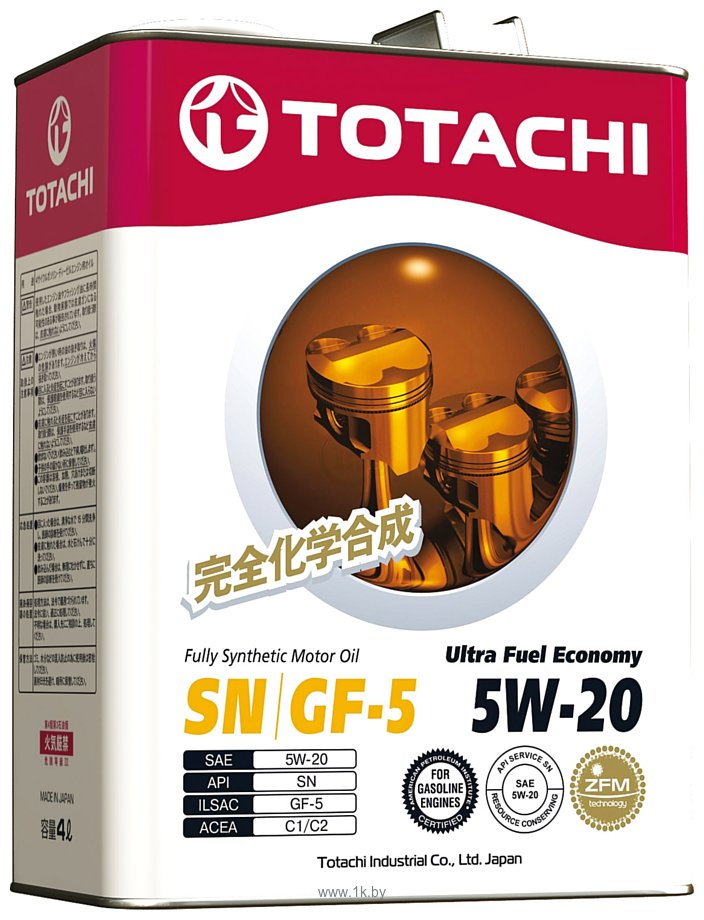 Фотографии Totachi Ultra Fuel Economy 5W-20 1л