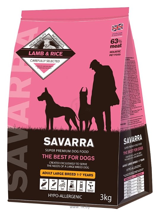 Фотографии SAVARRA Adult Large Breed (3 кг)