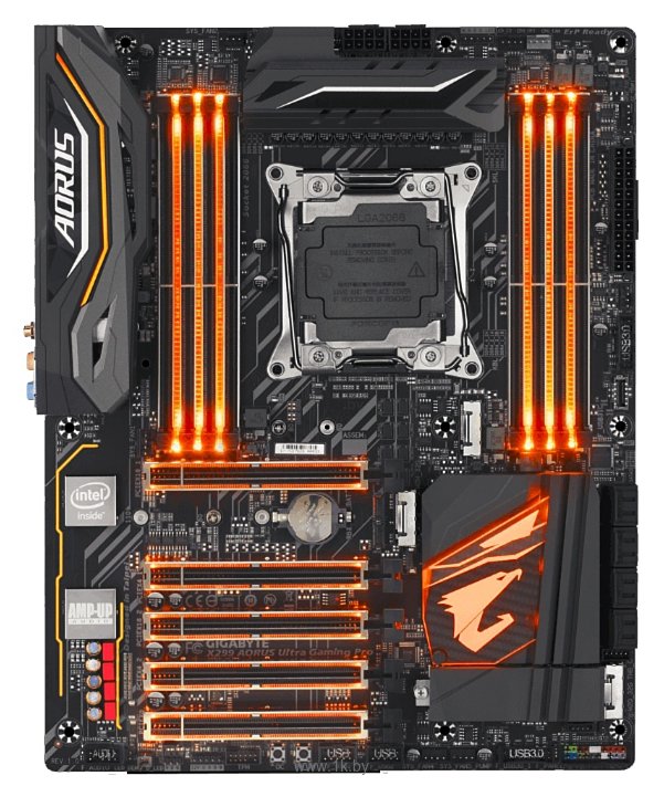 Фотографии GIGABYTE X299 AORUS Ultra Gaming Pro (rev. 1.0)