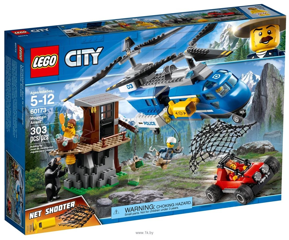 Фотографии LEGO City 60173 Погоня в горах