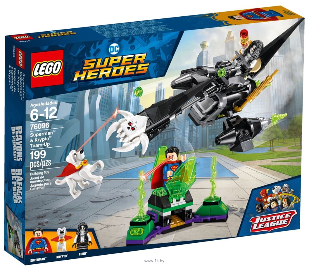 Фотографии LEGO Super Heroes 76096 Супермен и Крипто объединяют усилия