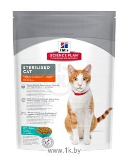 Фотографии Hill's Science Plan Feline Sterilised Cat Young Adult with Tuna (0.3 кг)