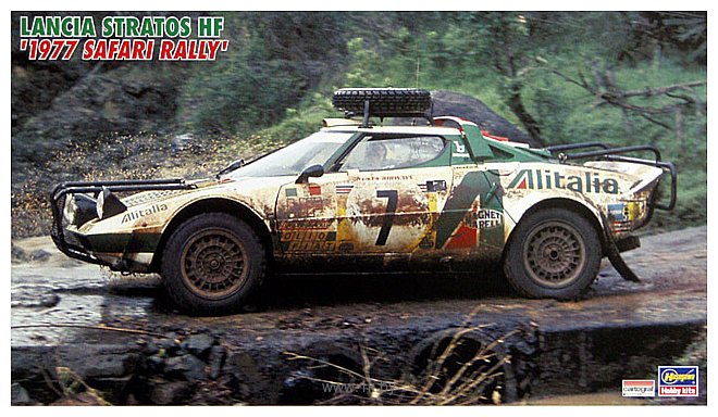 Фотографии Hasegawa Lancia Stratos HF '77 Safari Rally