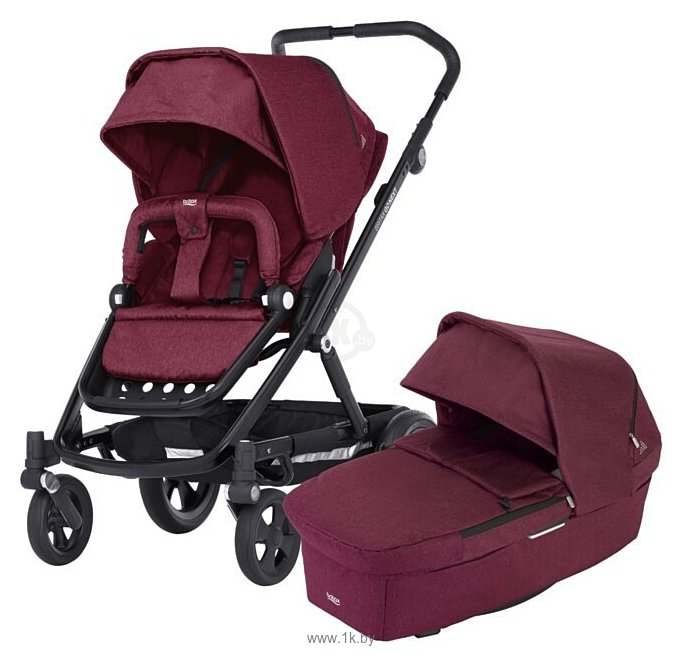 Фотографии Britax Go Next 2 (2 в 1) (бордовый/черный)