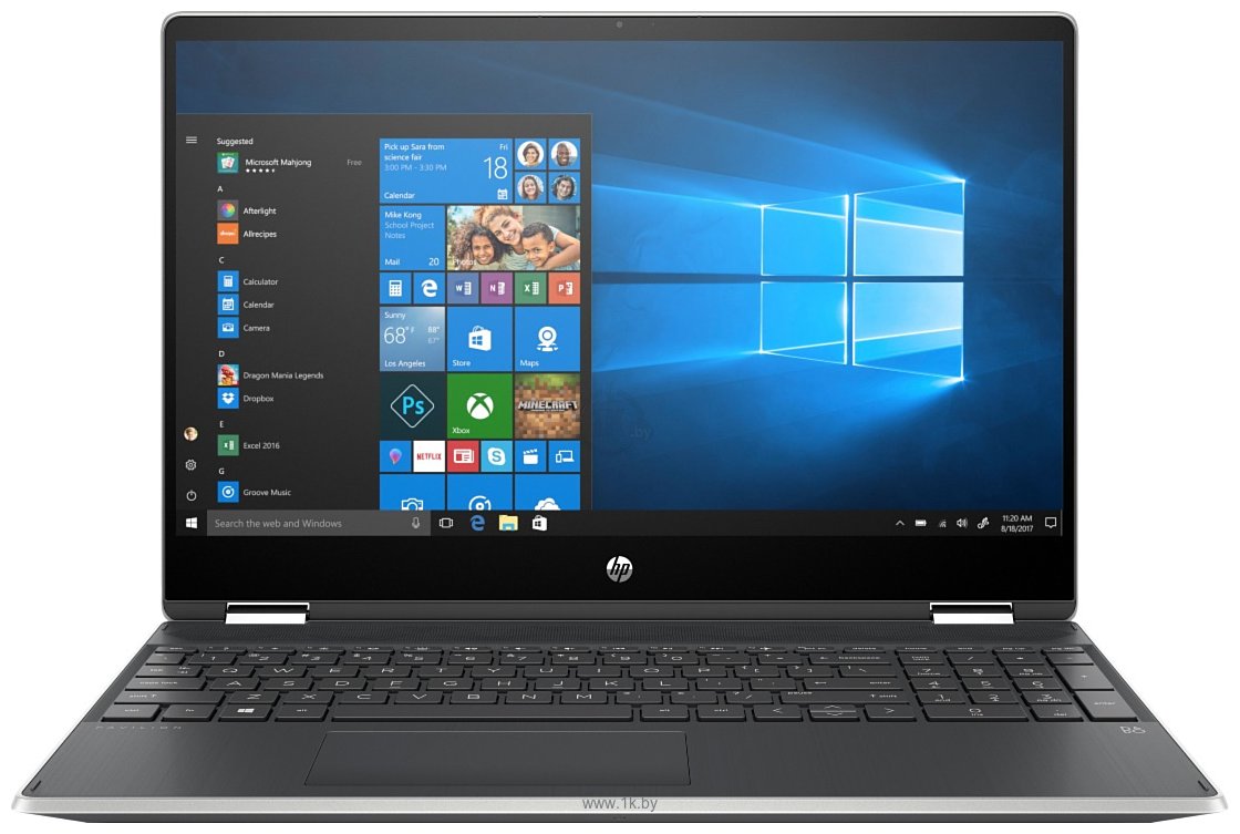 Фотографии HP Pavilion x360 15-dq1003ur (104A8EA)