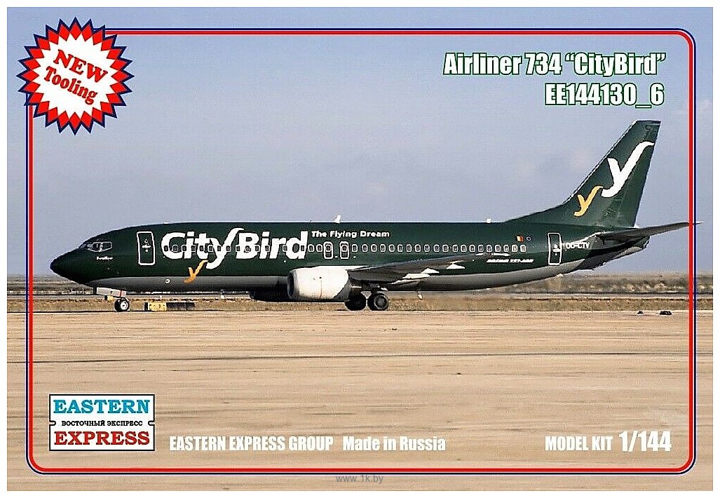 Фотографии Eastern Express Авиалайнер 737-400 CityBird EE144130-6