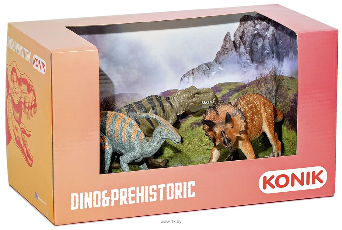 Фотографии Konik Тираннозавр, трицератопс AMD4045