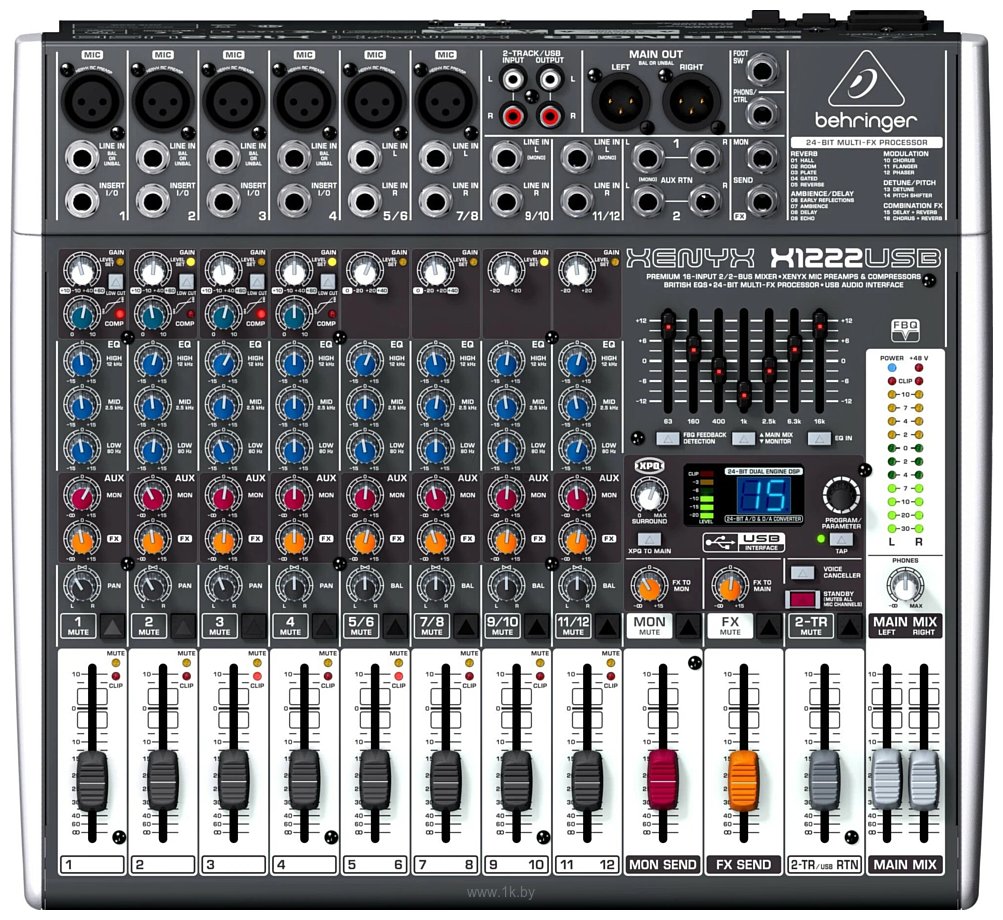 Фотографии Behringer Xenyx X1222USB