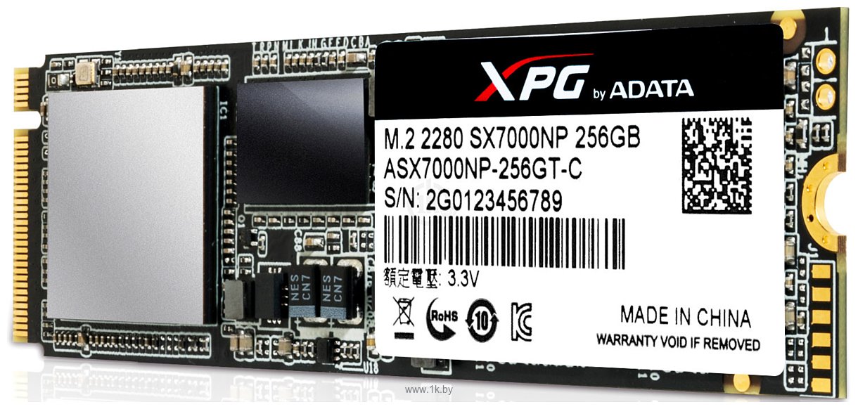 Фотографии ADATA XPG SX7000 256GB (ASX7000NP-256GT-C)