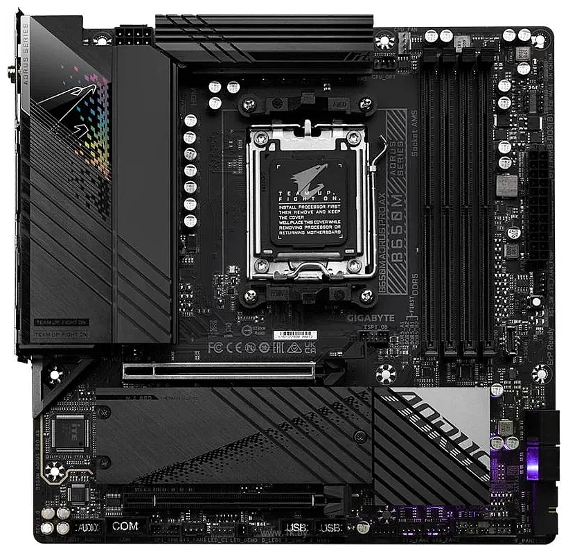 Фотографии Gigabyte B650M Aorus Pro AX (rev. 1.0)
