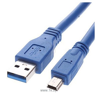 Фотографии USB 3.0 тип A - mini-USB 3.0 тип B 1 м