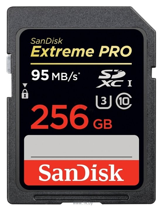 Фотографии Sandisk Extreme Pro SDXC UHS Class 3 95MB/s 256GB