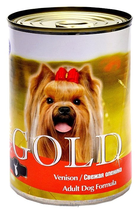 Фотографии Nero Gold (0.41 кг) 24 шт. Консервы для собак. Свежая оленина